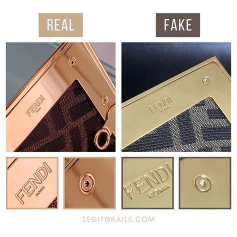 how to spot a fake fendi|fendi logo bag real.